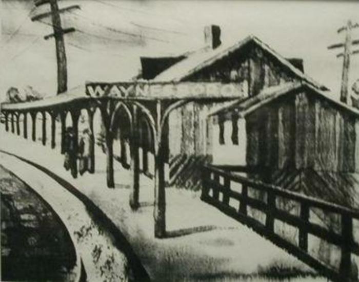 Waynesboro Railroad Station